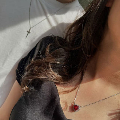 Sword Heart Necklace (93% OFF TODAY ONLY)