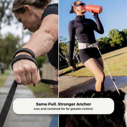 Attachd Hands-Free Dog Leash Belt