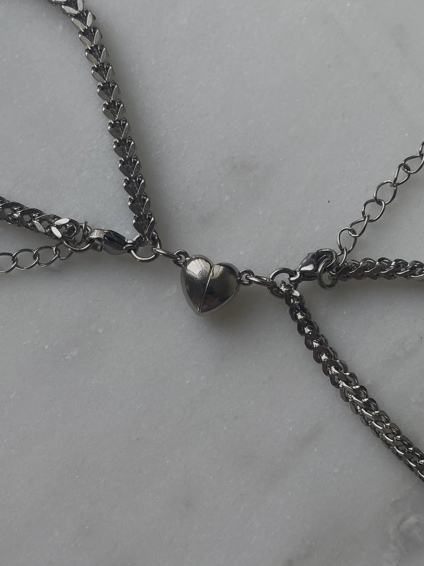 Magnetic Couples Bracelet Set