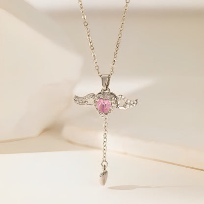 Lustrella™ Crystal Heart Necklace