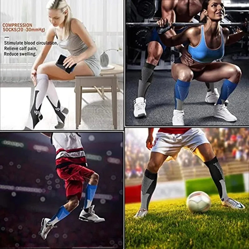 StrideFlex Compression Performance Socks