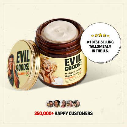 Evil Goods Whipped Tallow Honey Balm